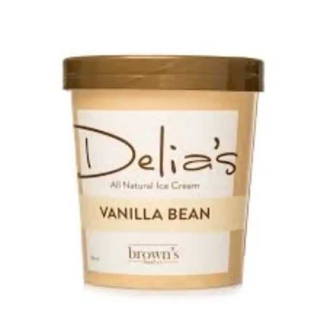 Delia'S Ice Cream Vanilla Bean 500ml
